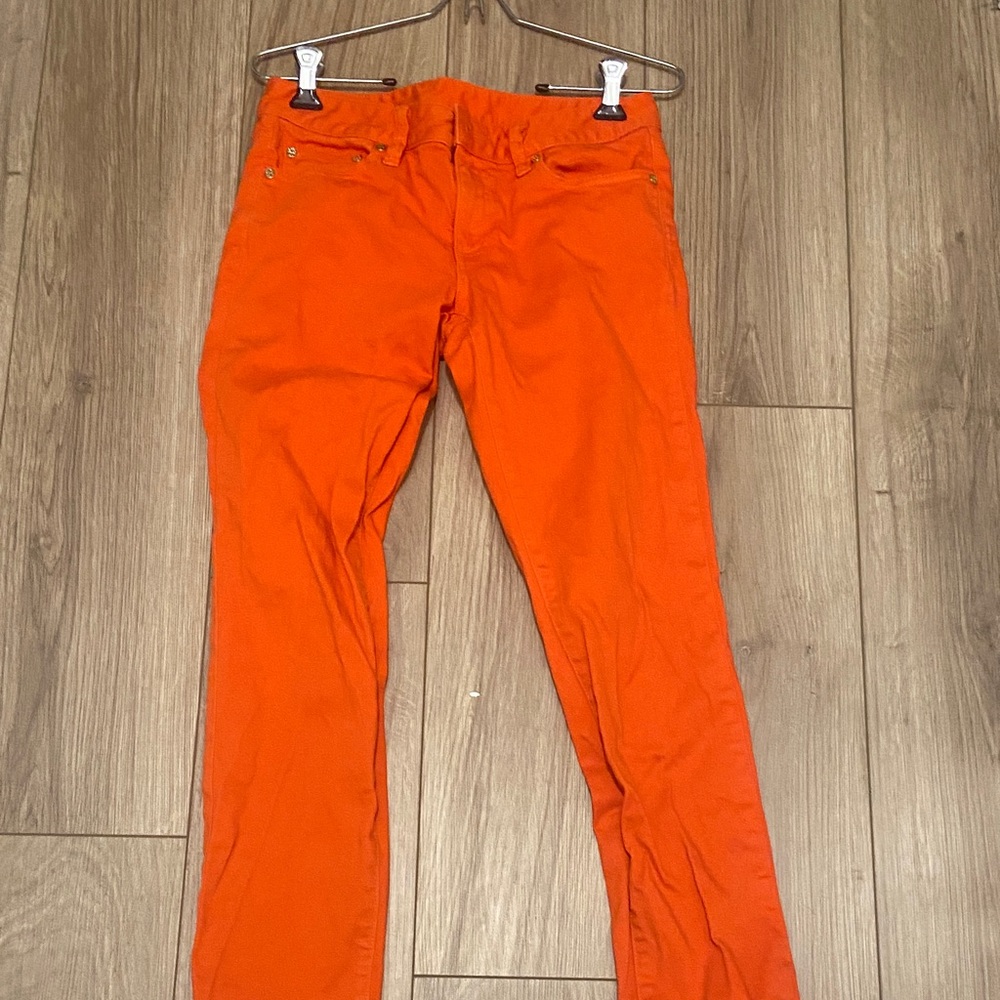 Tory Burch Bold Orange Pants